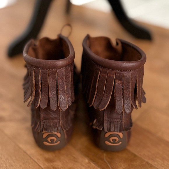 Manitoba Mukluks The Harvester Moccasin - Grain Leather - Picture 3 of 7